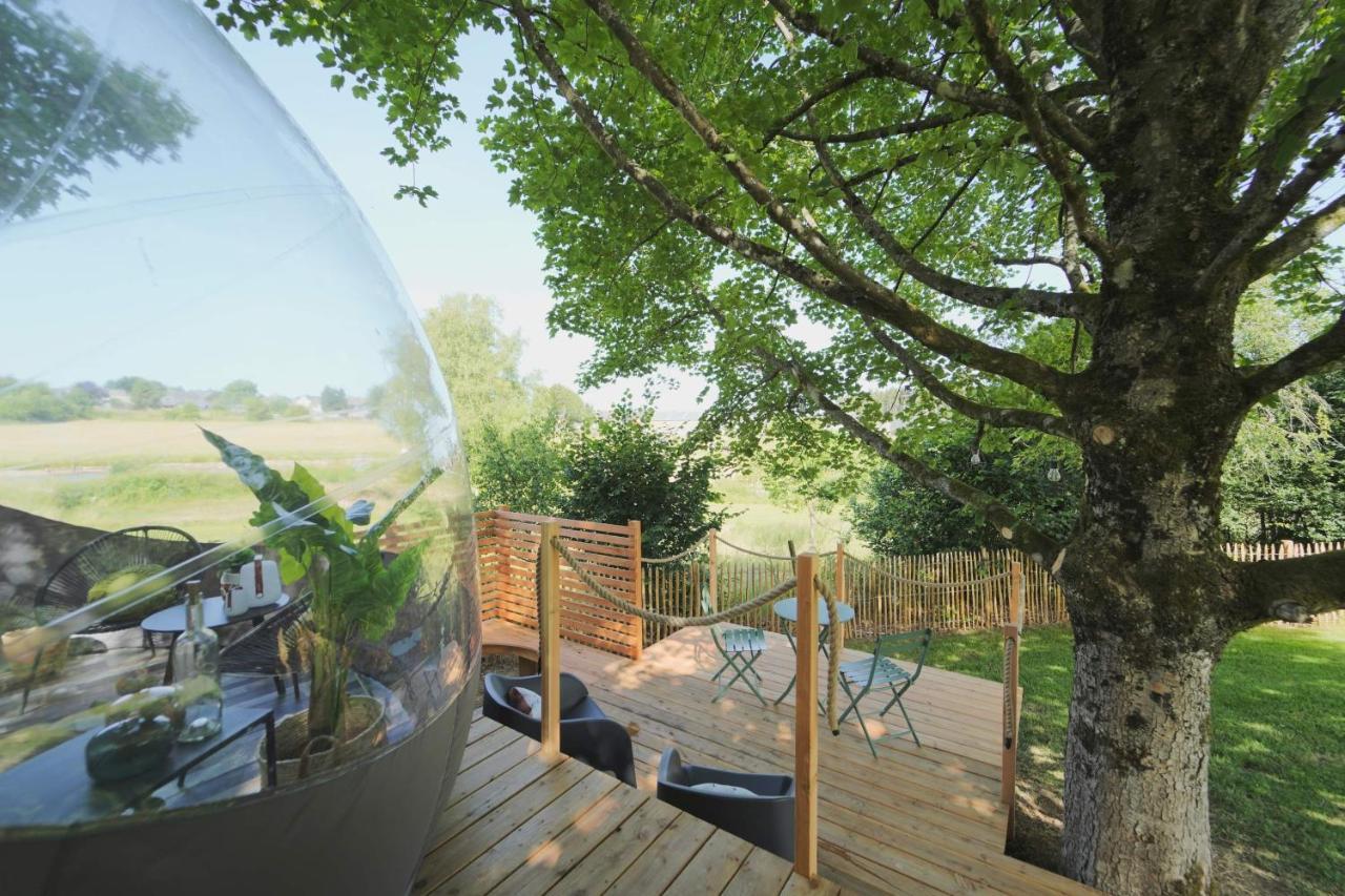 Bulles Odette & Ginette Et Tiny House Suzette "Au Guet Marais" Etape Insolite Paliseul Exterior foto